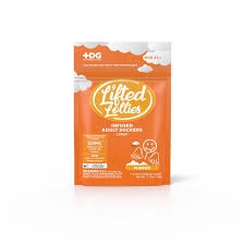 LIFTED LOLLIES 30MG DELTA-9 THC LOLLY-POP- SINGLE / MANGO - SINGLES